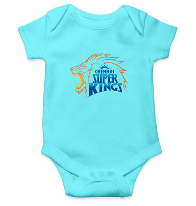 IPL CSK  Chennai SuperKings Rompers for Baby Girl- FunkyTeesClub