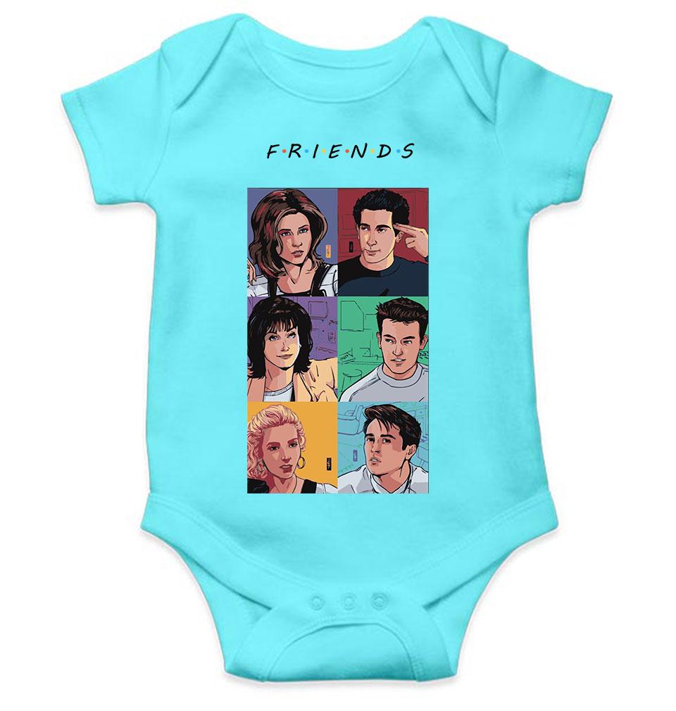Friends Web Series Rompers for Baby Boy- FunkyTeesClub