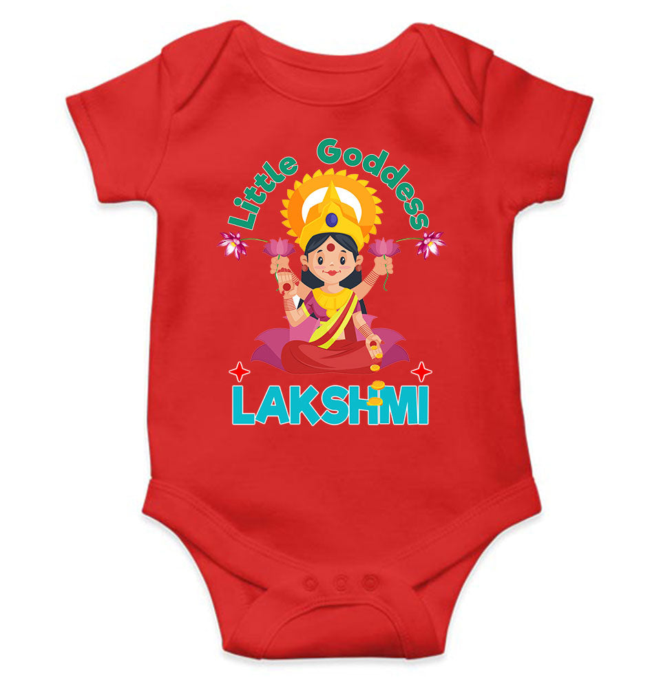 Custom Name Little Goddess Navratri Rompers for Baby Girl- FunkyTeesClub