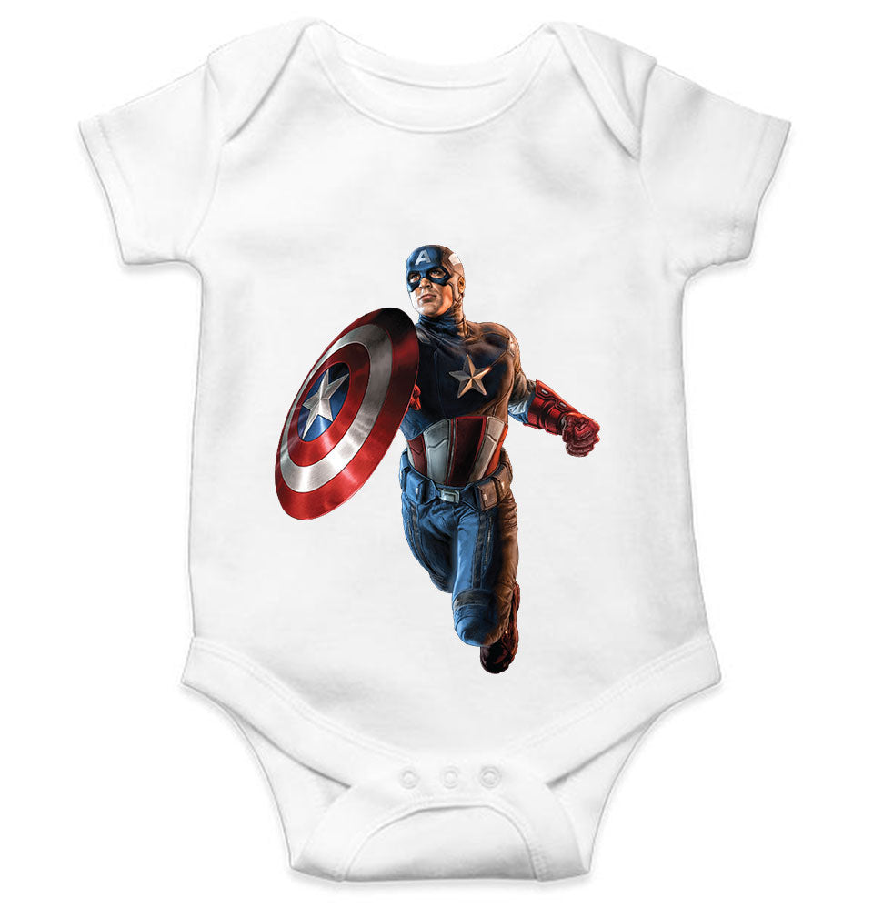 Superhero Cartoon Rompers for Baby Girl- FunkyTeesClub