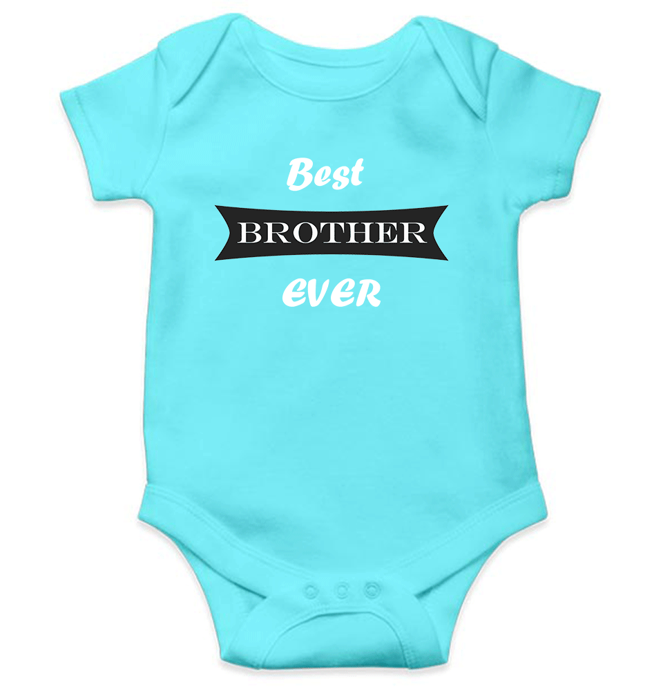 Best Brother Ever Rompers for Baby Boy- FunkyTeesClub