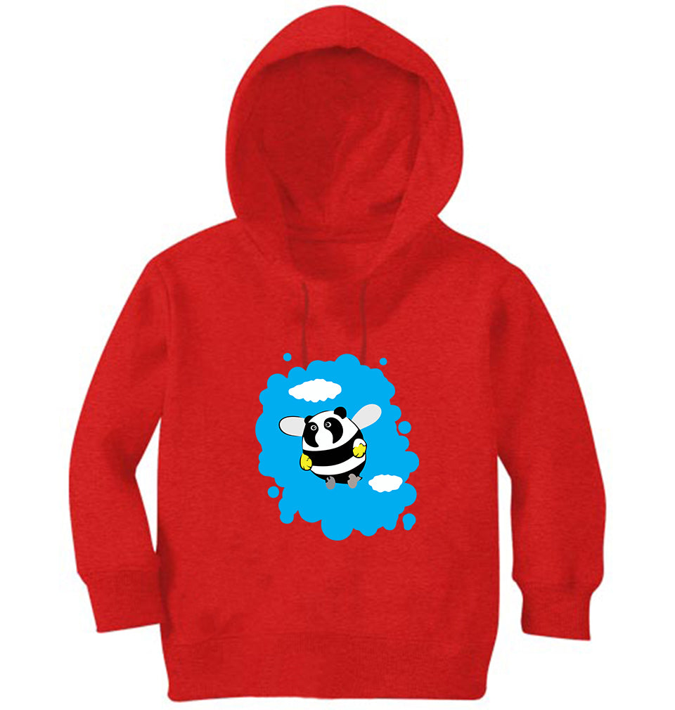 Panda Bee Boy Hoodies-FunkyTeesClub