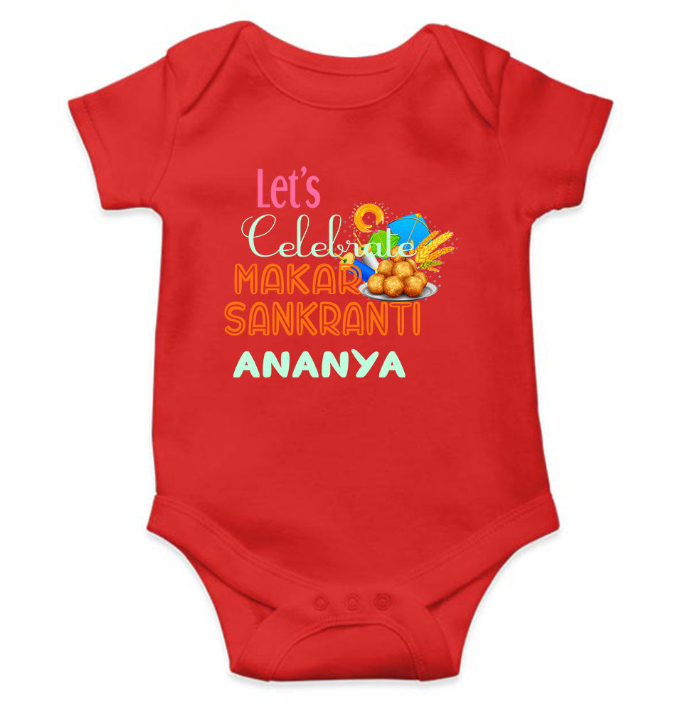 Makar Sankranti Rompers for Baby Girl- FunkyTeesClub
