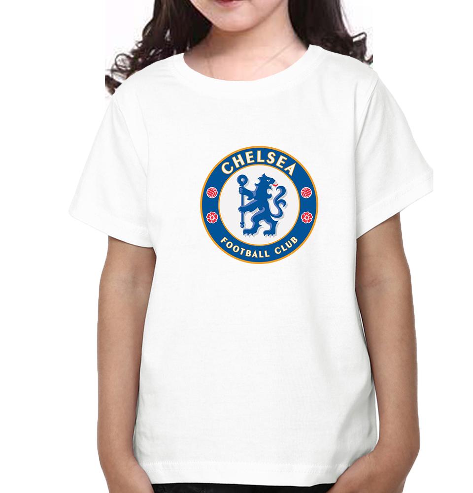 Chelsea Half Sleeves T-Shirt For Girls -FunkyTeesClub