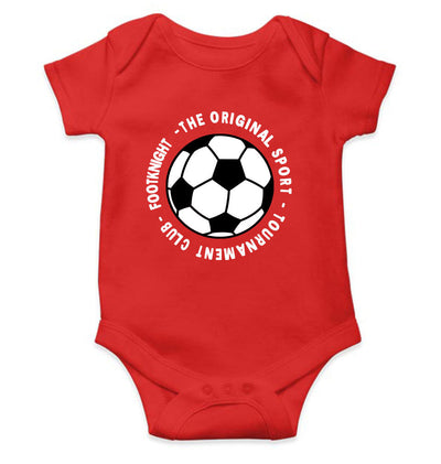 Football Rompers for Baby Girl- FunkyTeesClub