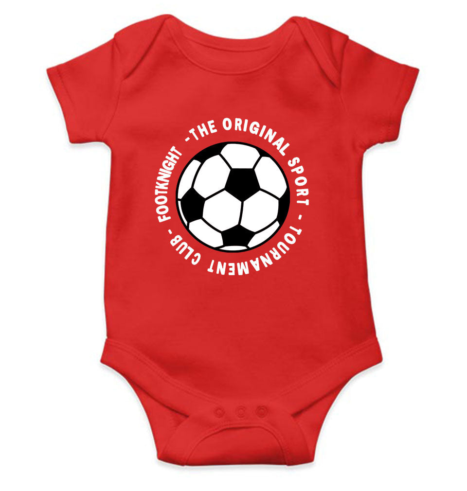 Football Rompers for Baby Girl- FunkyTeesClub