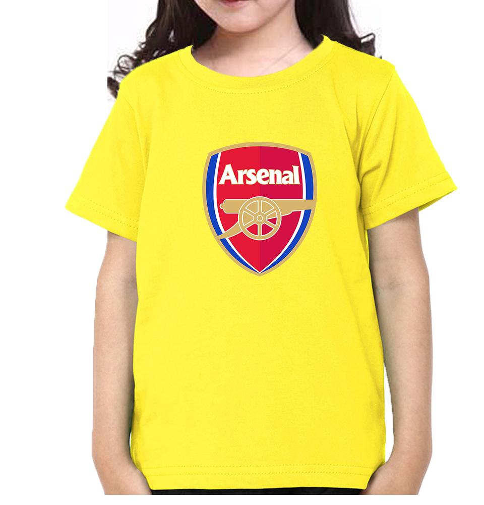 Arsenal Half Sleeves T-Shirt For Girls -FunkyTeesClub