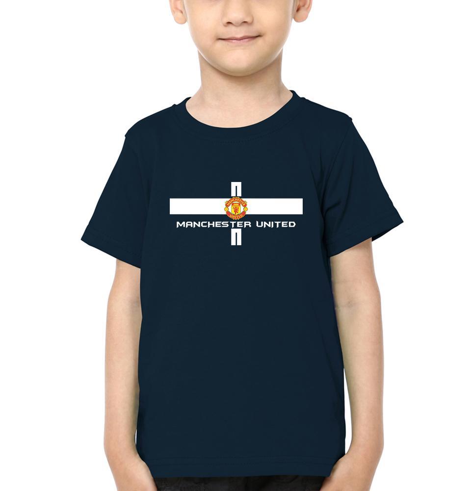Manchester United Half Sleeves T-Shirt for Boy-FunkyTeesClub