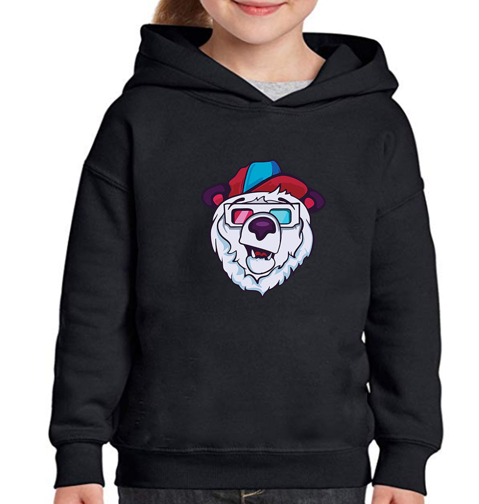 Bear Girl Hoodies-FunkyTeesClub