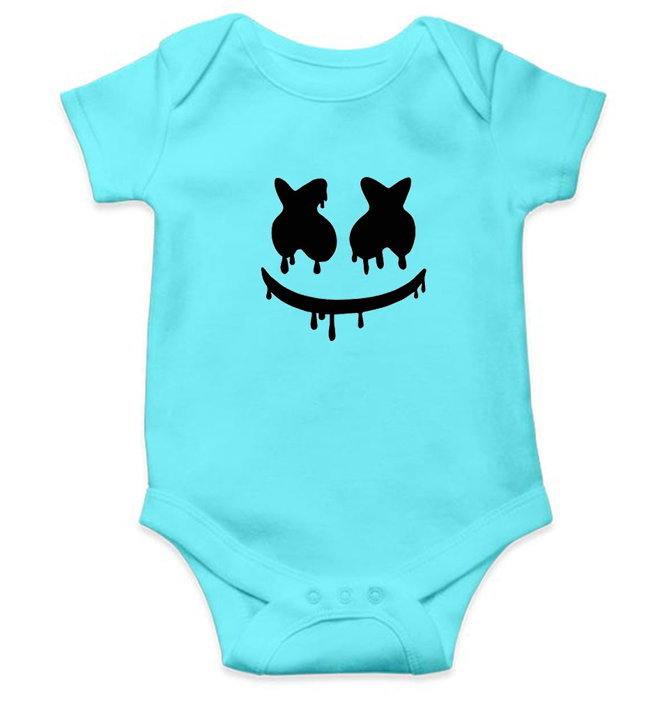 Marshmello Rompers for Baby Girl- FunkyTeesClub