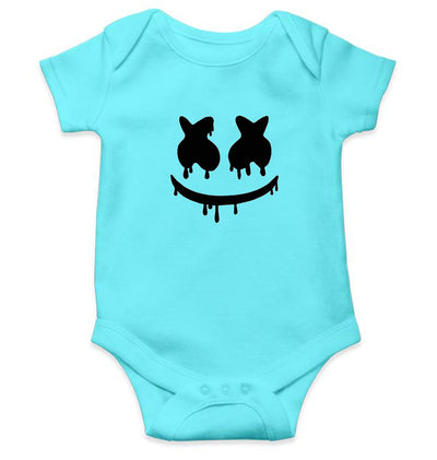Marshmello Rompers for Baby Girl- FunkyTeesClub