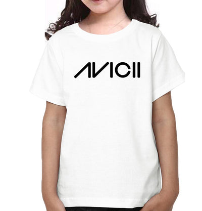 AVICII Half Sleeves T-Shirt For Girls -FunkyTeesClub