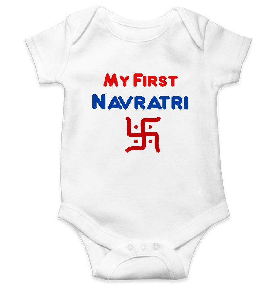 My First Navratri Rompers for Baby Girl- FunkyTeesClub