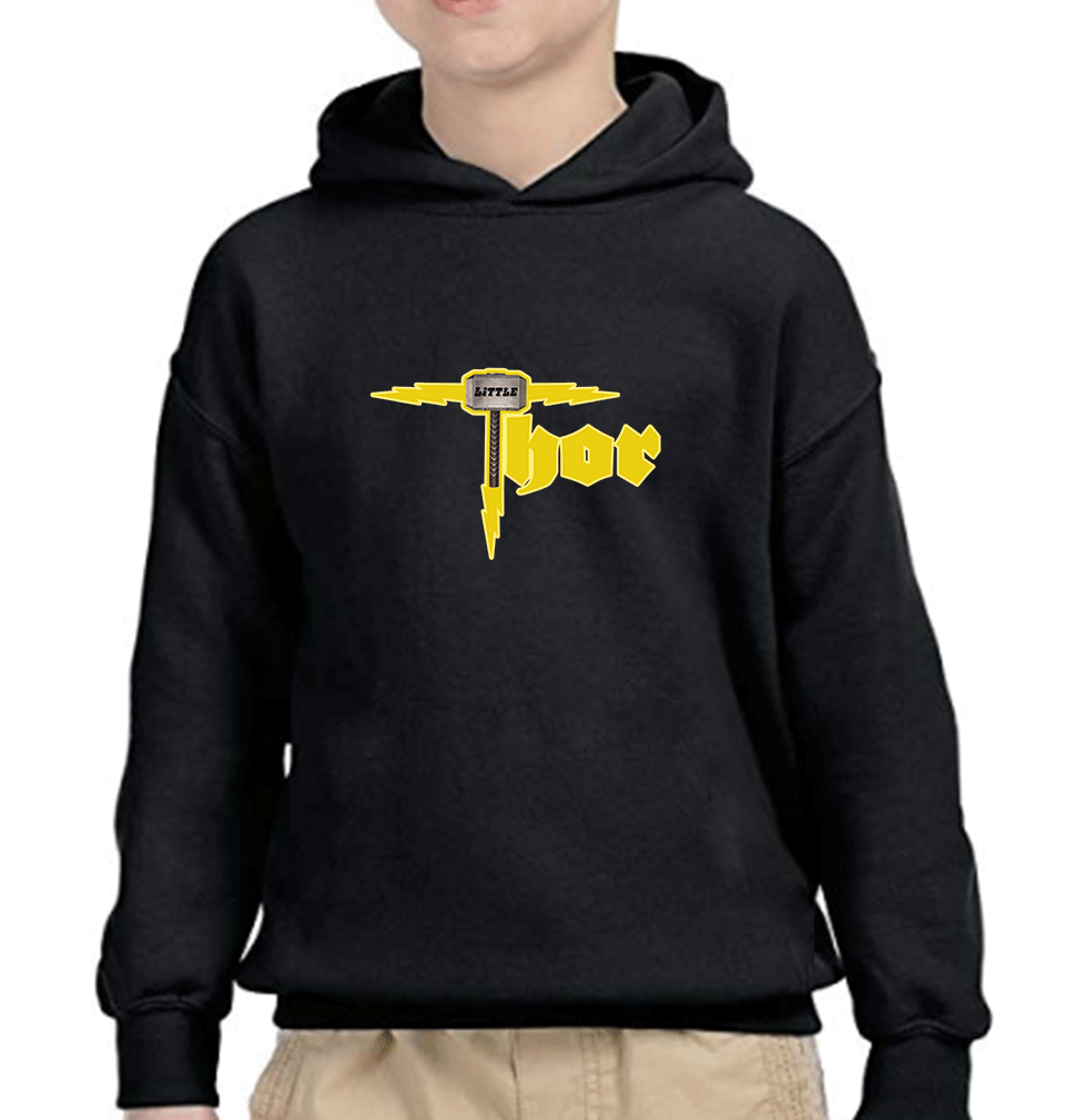Little Thor Boy Hoodies-FunkyTeesClub