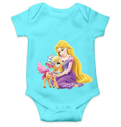 Cute Princess Cartoon Rompers for Baby Girl- FunkyTeesClub