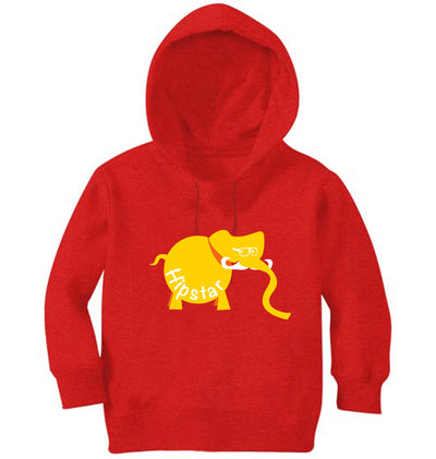 Hipster Elephant Boy Hoodies-FunkyTeesClub