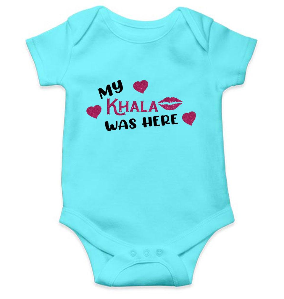 Khala Was Here Eid Rompers for Baby Boy- FunkyTeesClub