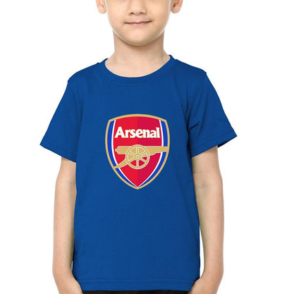 Arsenal Half Sleeves T-Shirt for Boy-FunkyTeesClub