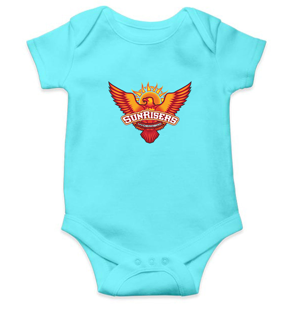 IPL Sunrises Hyderabad Rompers for Baby Girl- FunkyTeesClub
