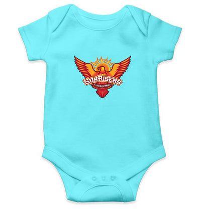 IPL Sunrises Hyderabad Rompers for Baby Girl- FunkyTeesClub