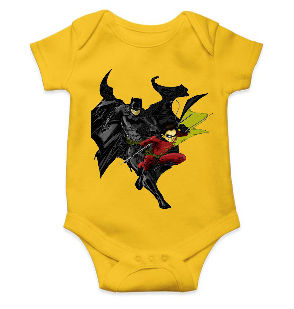 Superhero Cartoon Rompers for Baby Girl- FunkyTeesClub