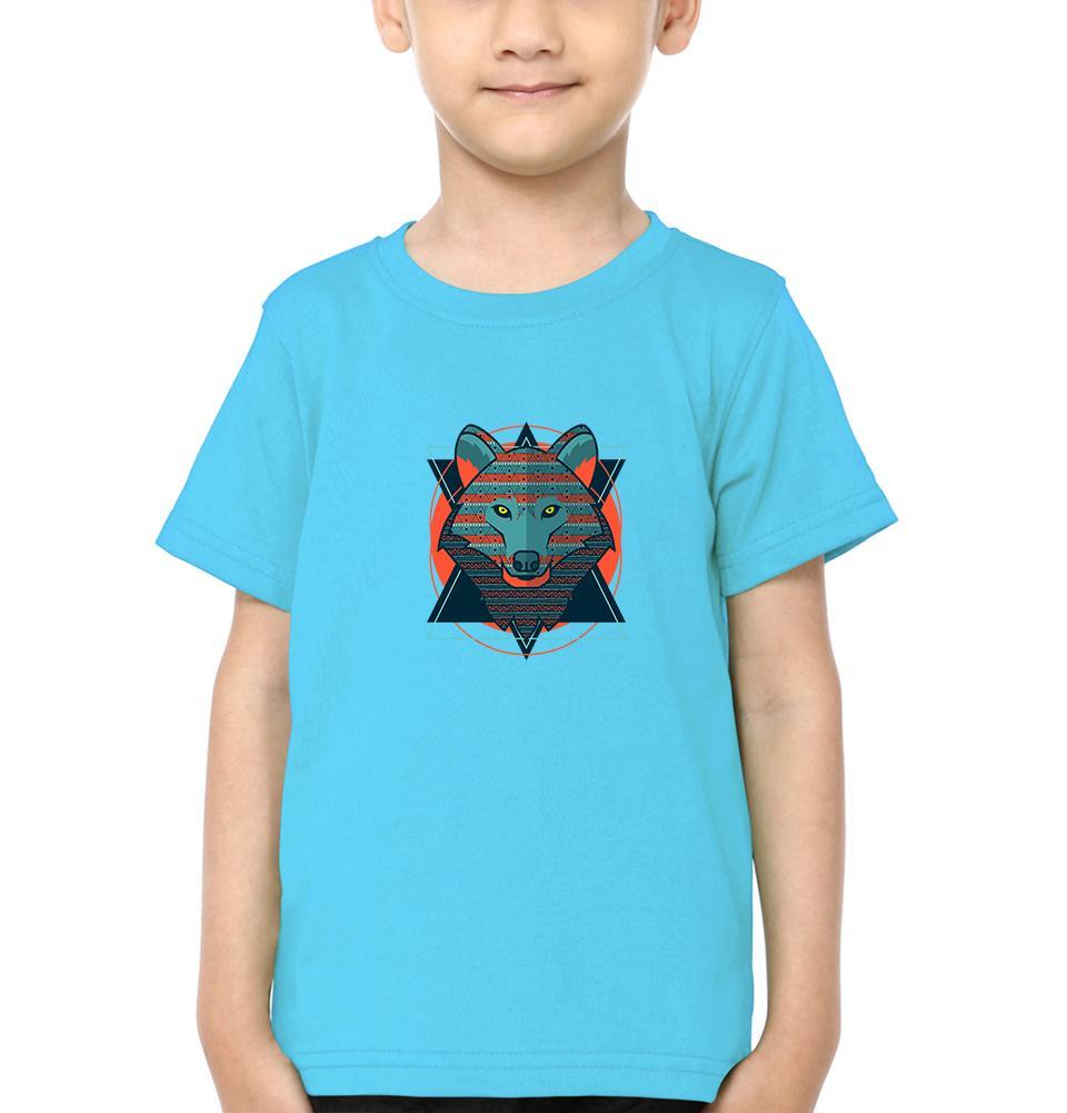 WOLF Half Sleeves T-Shirt for Boy-FunkyTeesClub