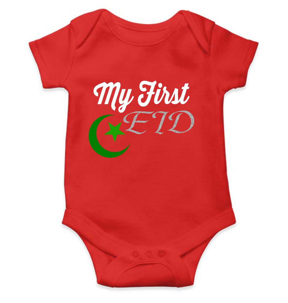 My 1st Eid Rompers for Baby Girl- FunkyTeesClub