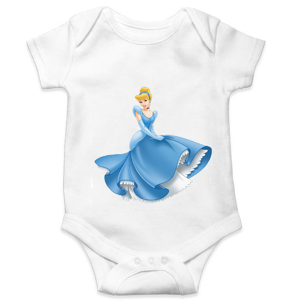 Princess Cartoon Rompers for Baby Girl- FunkyTeesClub