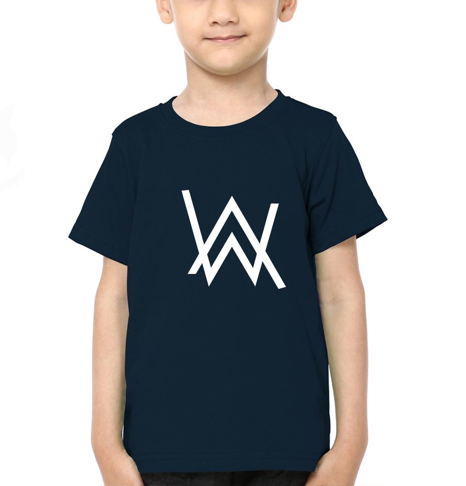 Alan Walker Half Sleeves T-Shirt for Boy-FunkyTeesClub