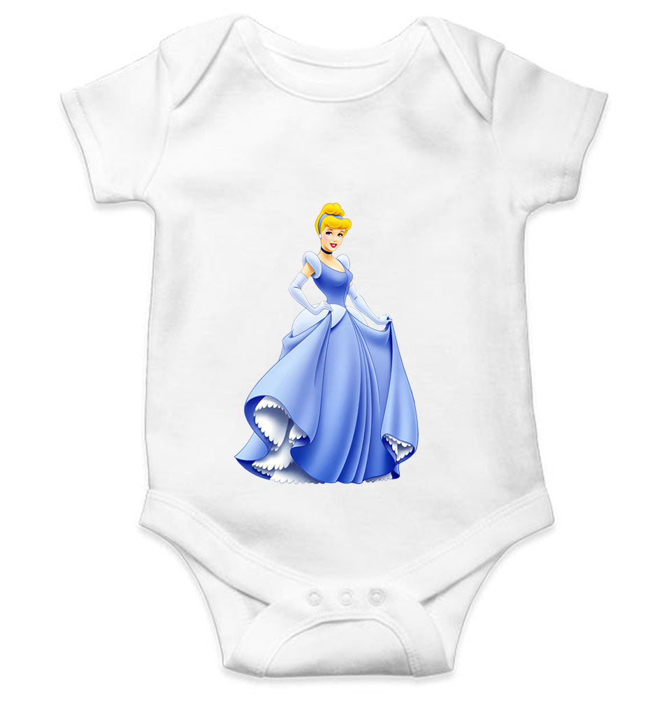 Princess Cartoon Rompers for Baby Girl- FunkyTeesClub