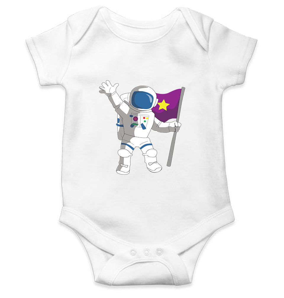 Future Astronaut Rompers for Baby Girl- FunkyTeesClub