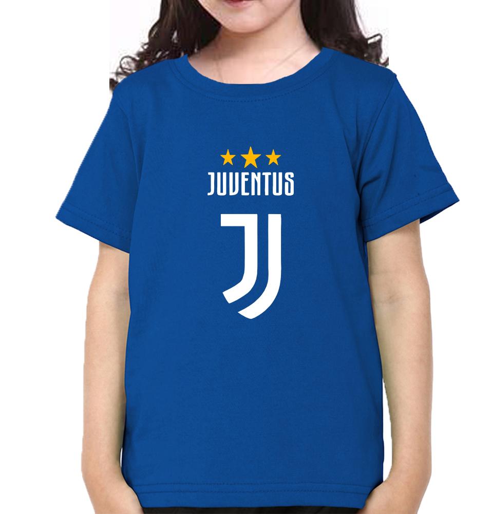 Juventus Half Sleeves T-Shirt For Girls -FunkyTeesClub