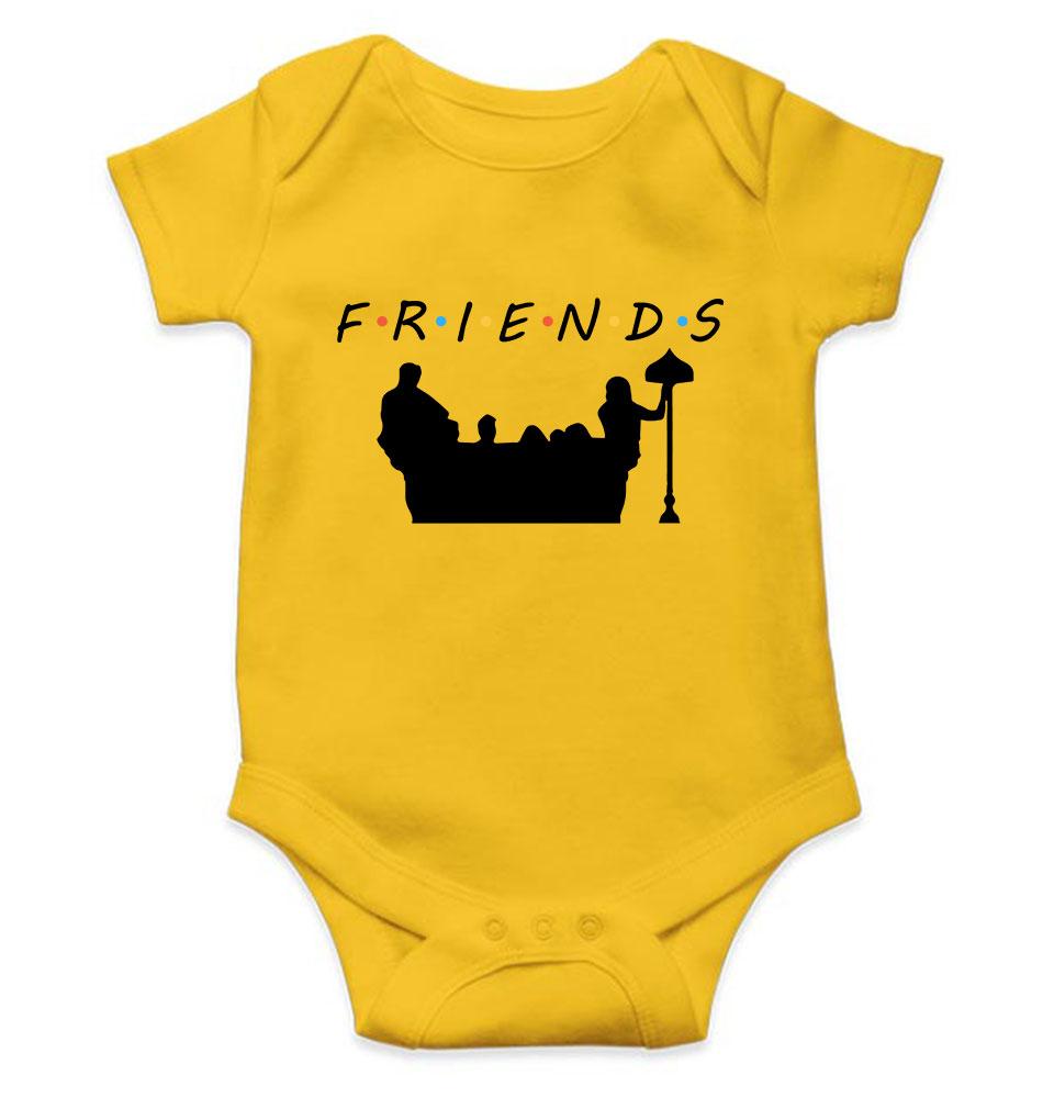 F.R.I.E.N.D.S Friends Web Series Rompers for Baby Girl- FunkyTeesClub