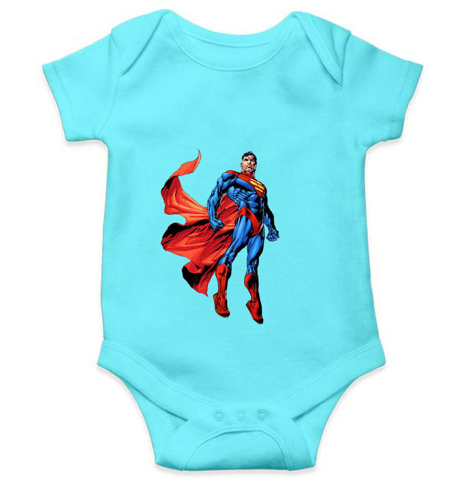 Superhero Cartoon Rompers for Baby Girl- FunkyTeesClub