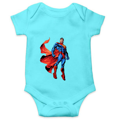 Superhero Cartoon Rompers for Baby Girl- FunkyTeesClub