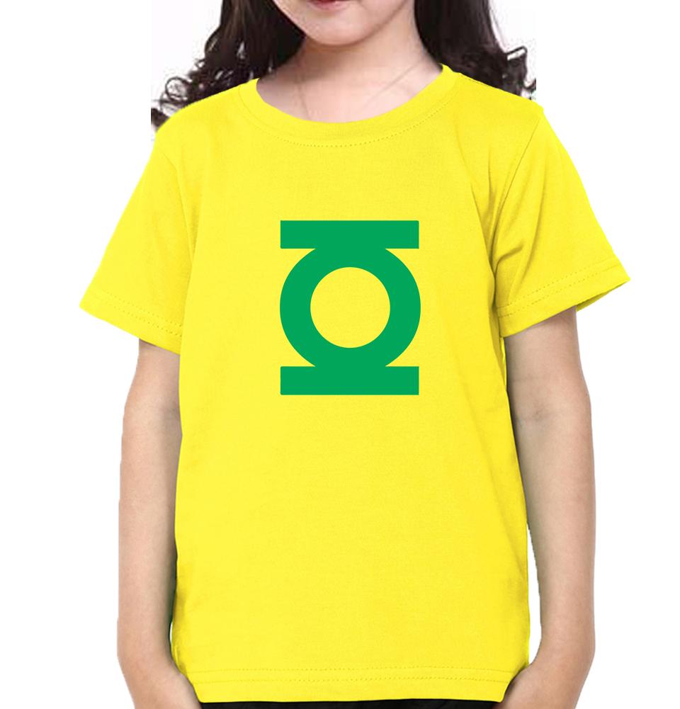 Green Lantern Half Sleeves T-Shirt For Girls -FunkyTeesClub