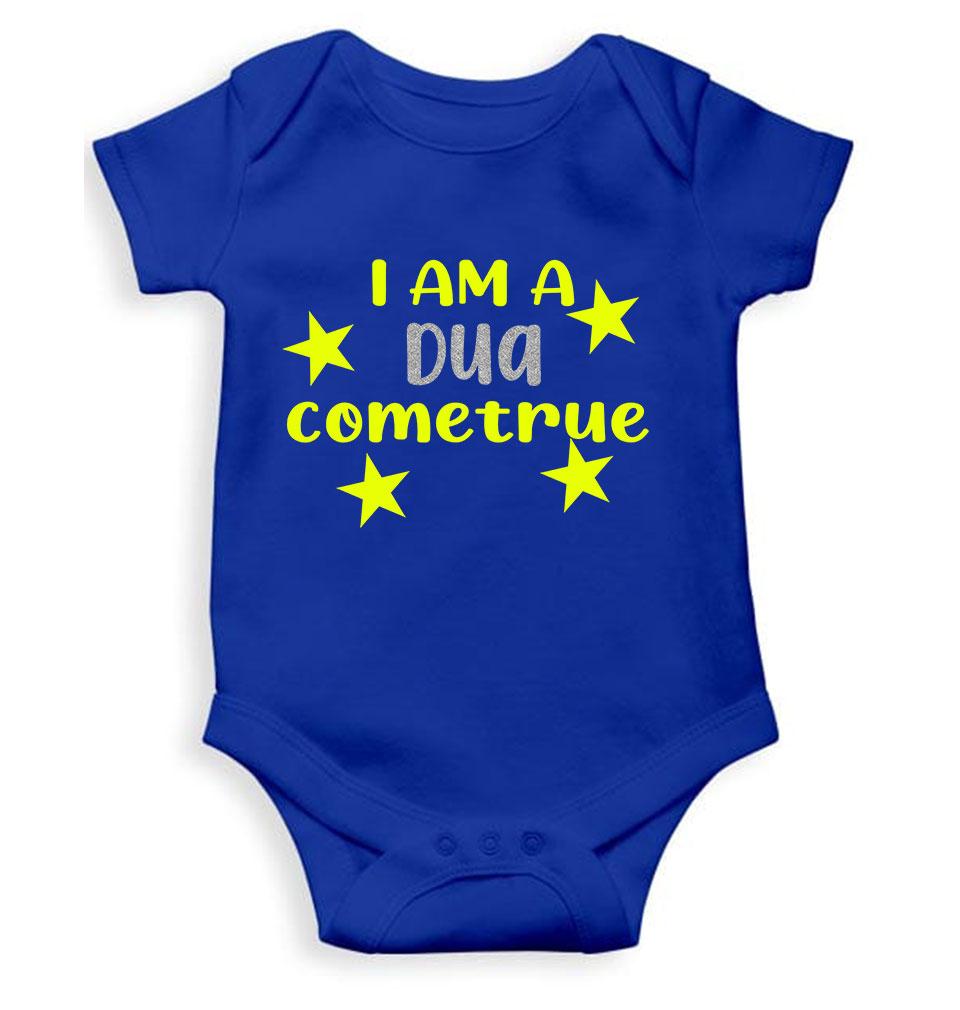 Dua Come True Eid Rompers for Baby Boy- FunkyTeesClub