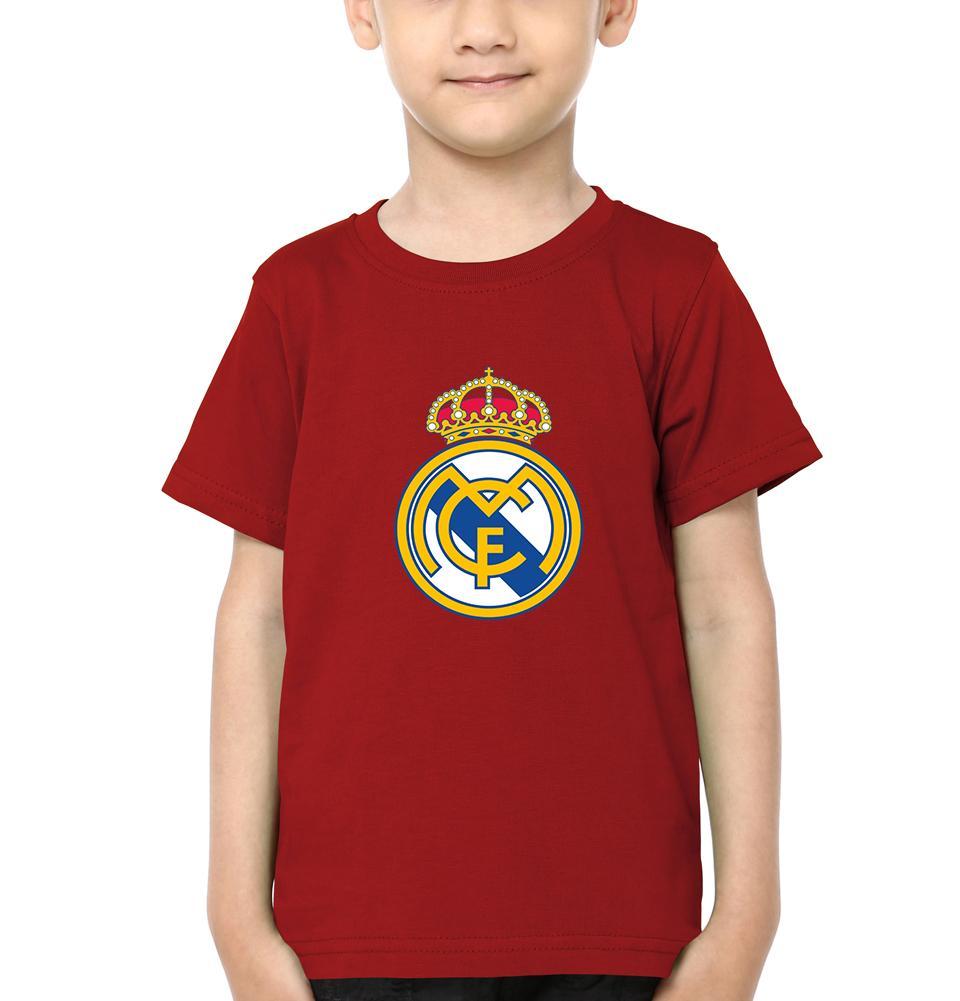 Real Madrid Half Sleeves T-Shirt for Boy-FunkyTeesClub