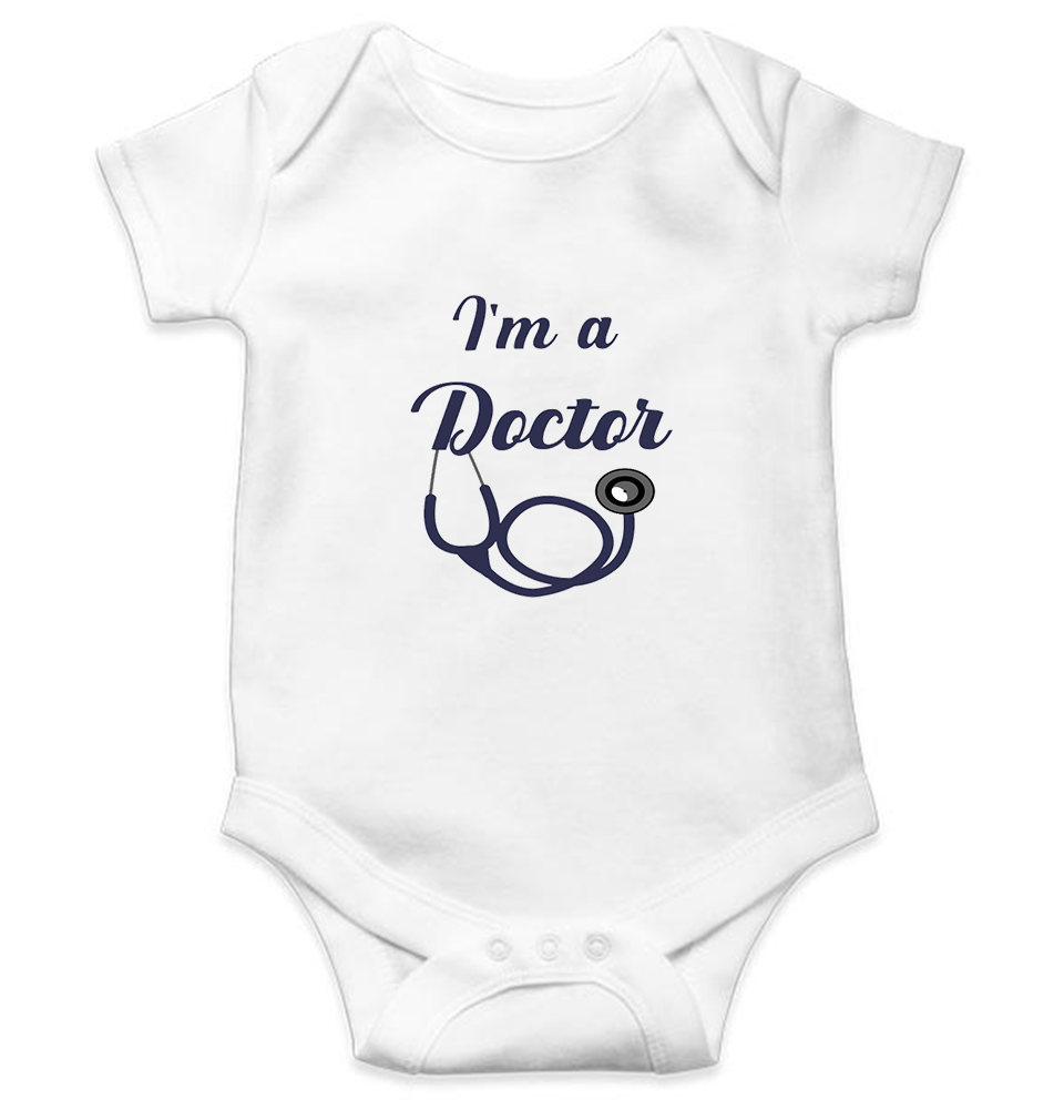 Future Doctor Rompers for Baby Boy- FunkyTeesClub