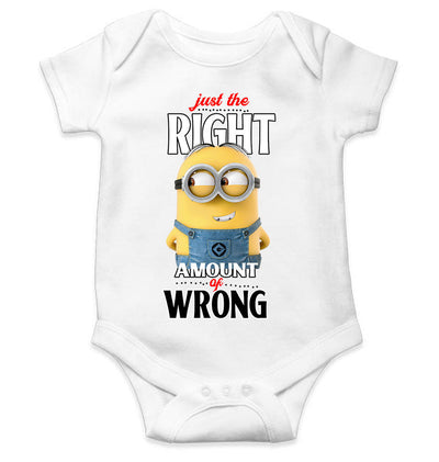 Cartoon Quotes Rompers for Baby Girl- FunkyTeesClub
