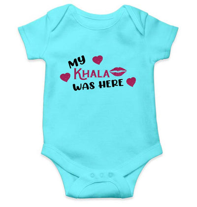 Khala Was Here Eid Rompers for Baby Girl- FunkyTeesClub