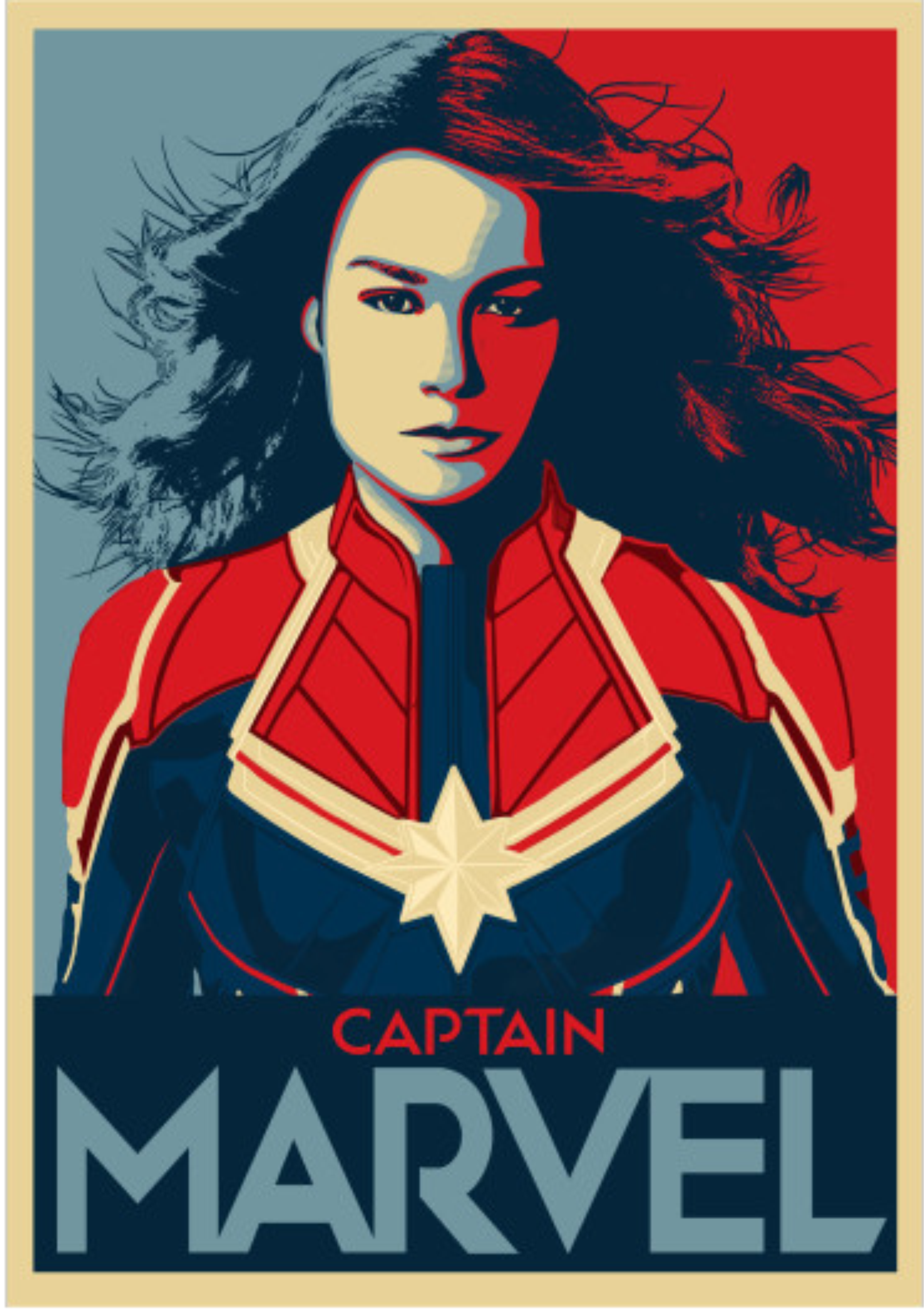 Captain Marvel Superhero Boy Hoodies-FunkyTeesClub
