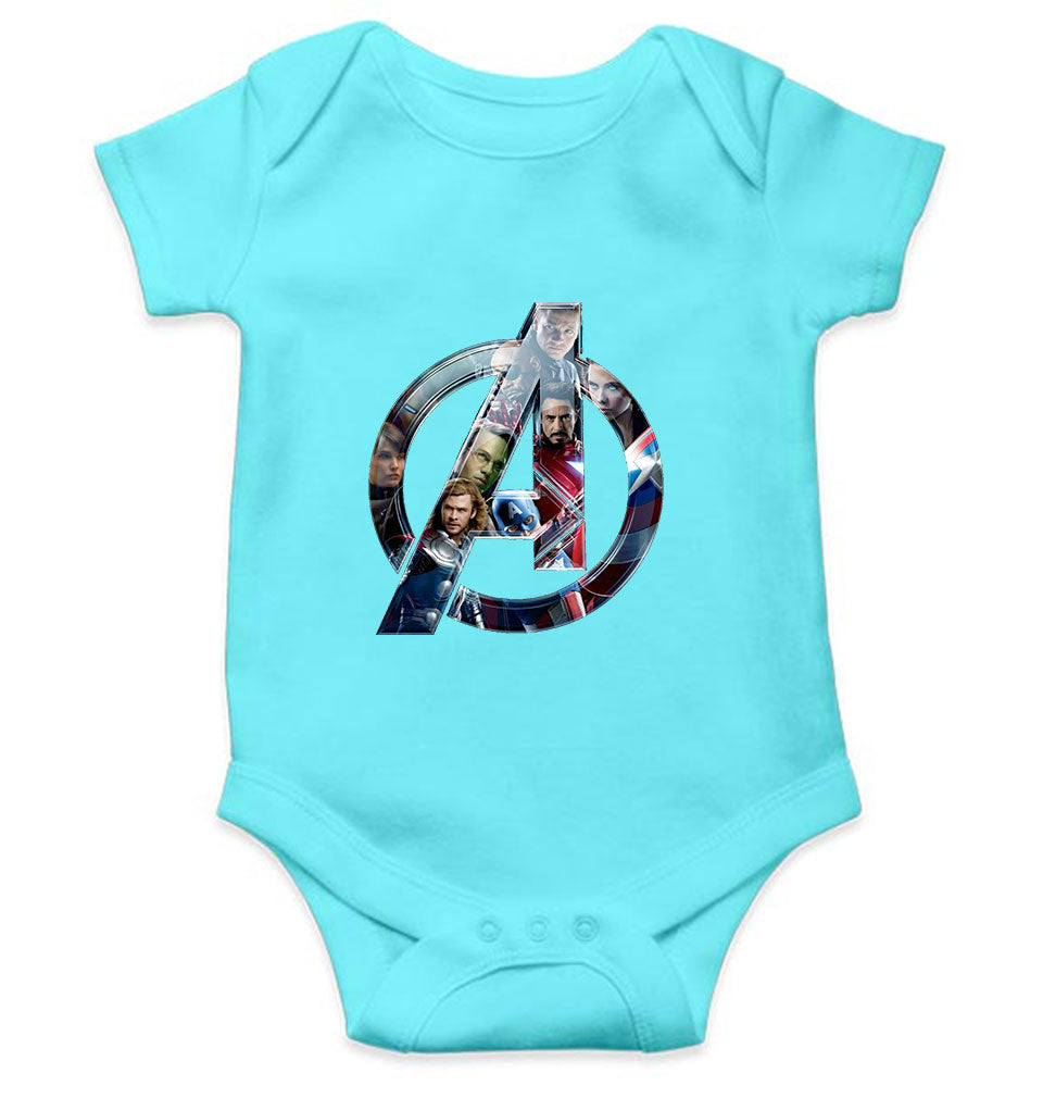 Superhero Cartoon  Rompers for Baby Girl- FunkyTeesClub