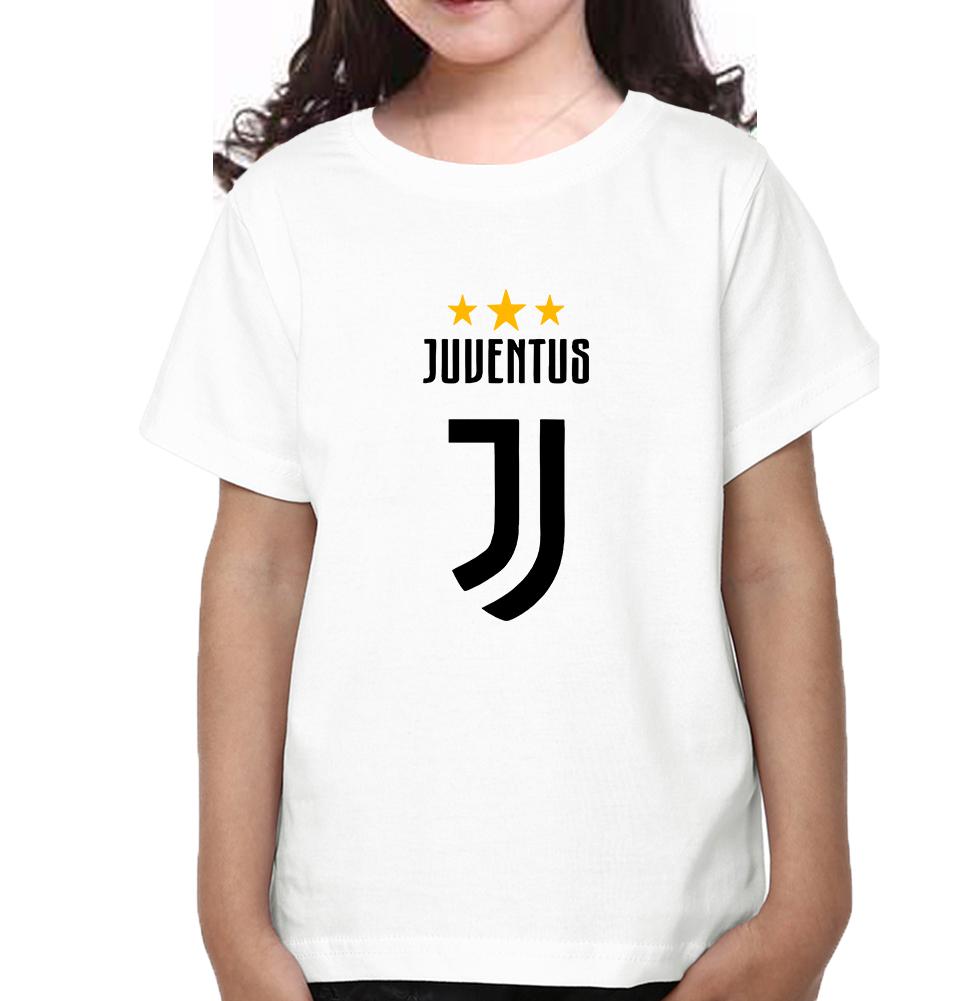 Juventus Half Sleeves T-Shirt For Girls -FunkyTeesClub