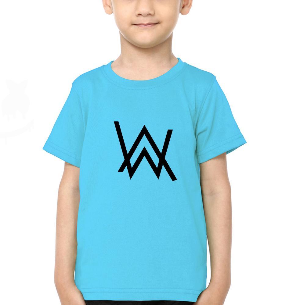 Alan Walker Half Sleeves T-Shirt for Boy-FunkyTeesClub