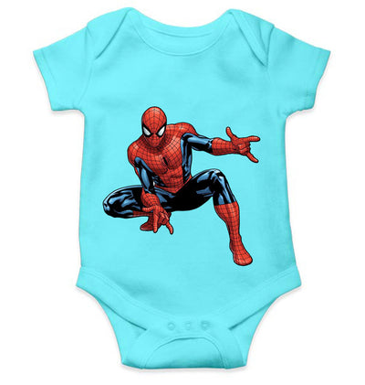 Superhero Cartoon Rompers for Baby Girl- FunkyTeesClub