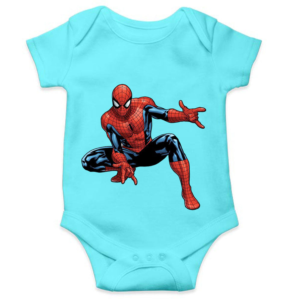 Superhero Cartoon Rompers for Baby Girl- FunkyTeesClub