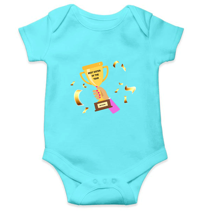Best Sister Of The Year Rompers for Baby Girl- FunkyTeesClub