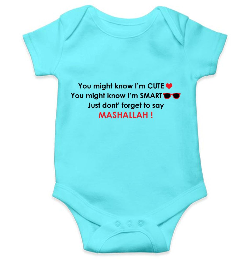 Mashallah Rompers for Baby Boy- FunkyTeesClub