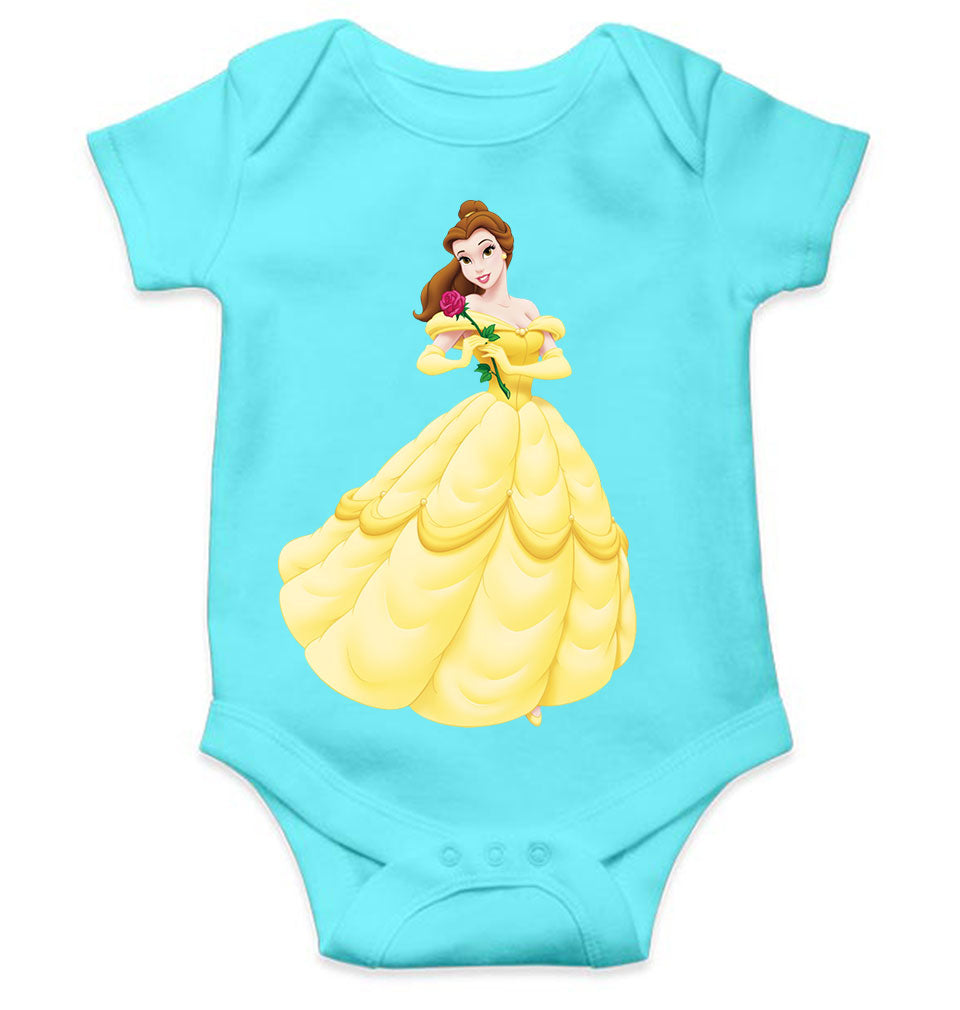Princess Cartoon Rompers for Baby Girl- FunkyTeesClub